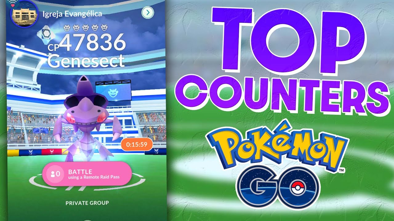 Pokémon GO: Kyurem, Heatran, Genesect - Jogada Excelente