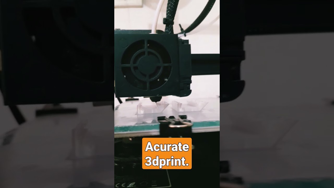 very accurate 3d print. 