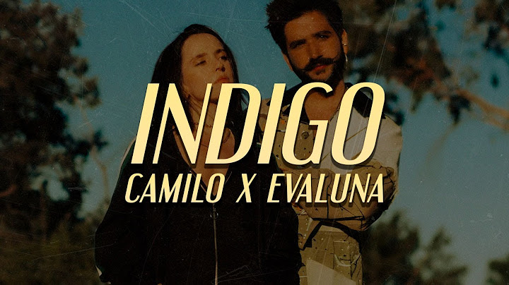 Camilo, Evaluna Montaner - Índigo || LETRA | Yo se lo pedi al de arriba