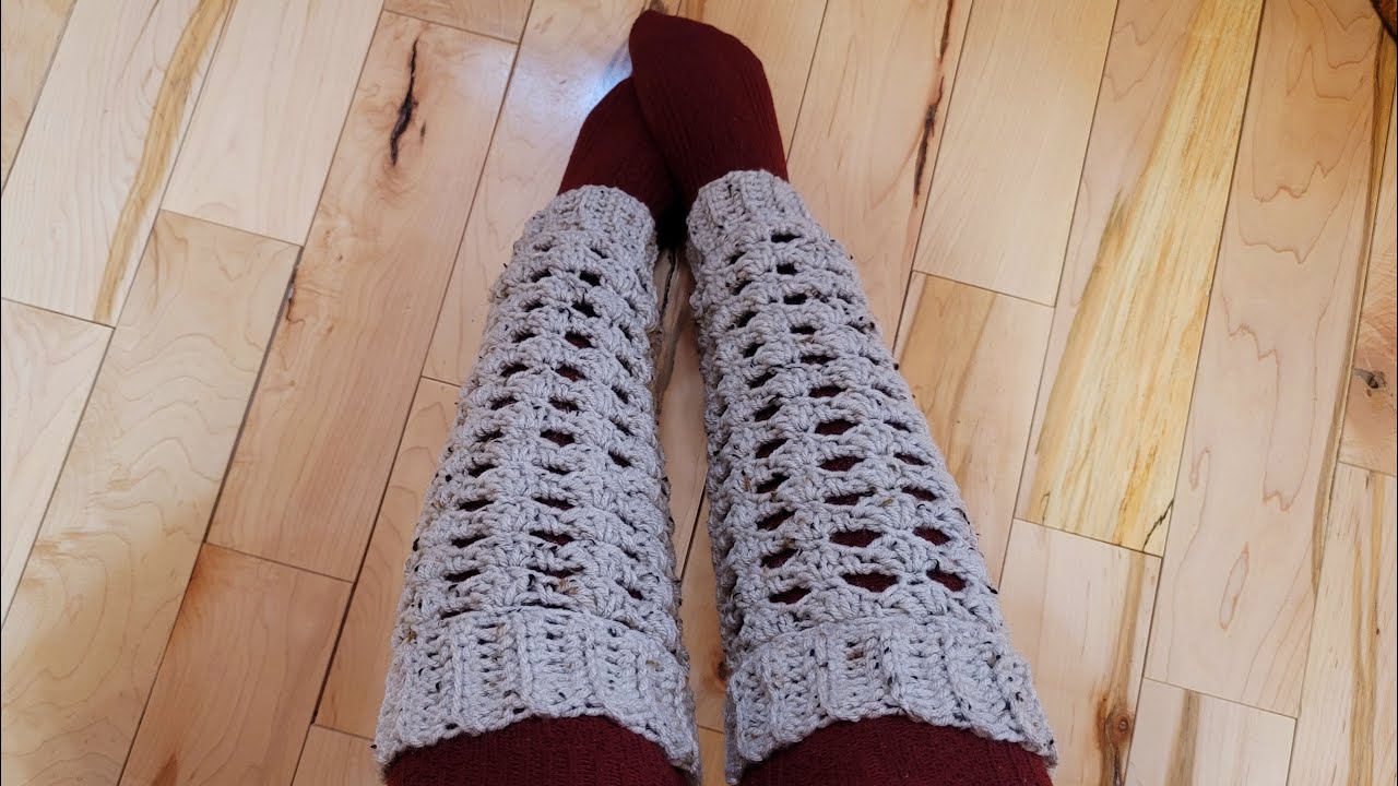 Cold Day Leg Warmers Crochet Pattern