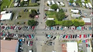 Droning the 35th Annual Shelton Car Showoff car show