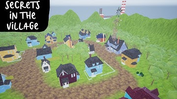 Secrets in the Village - Hello Neighbor mod kit