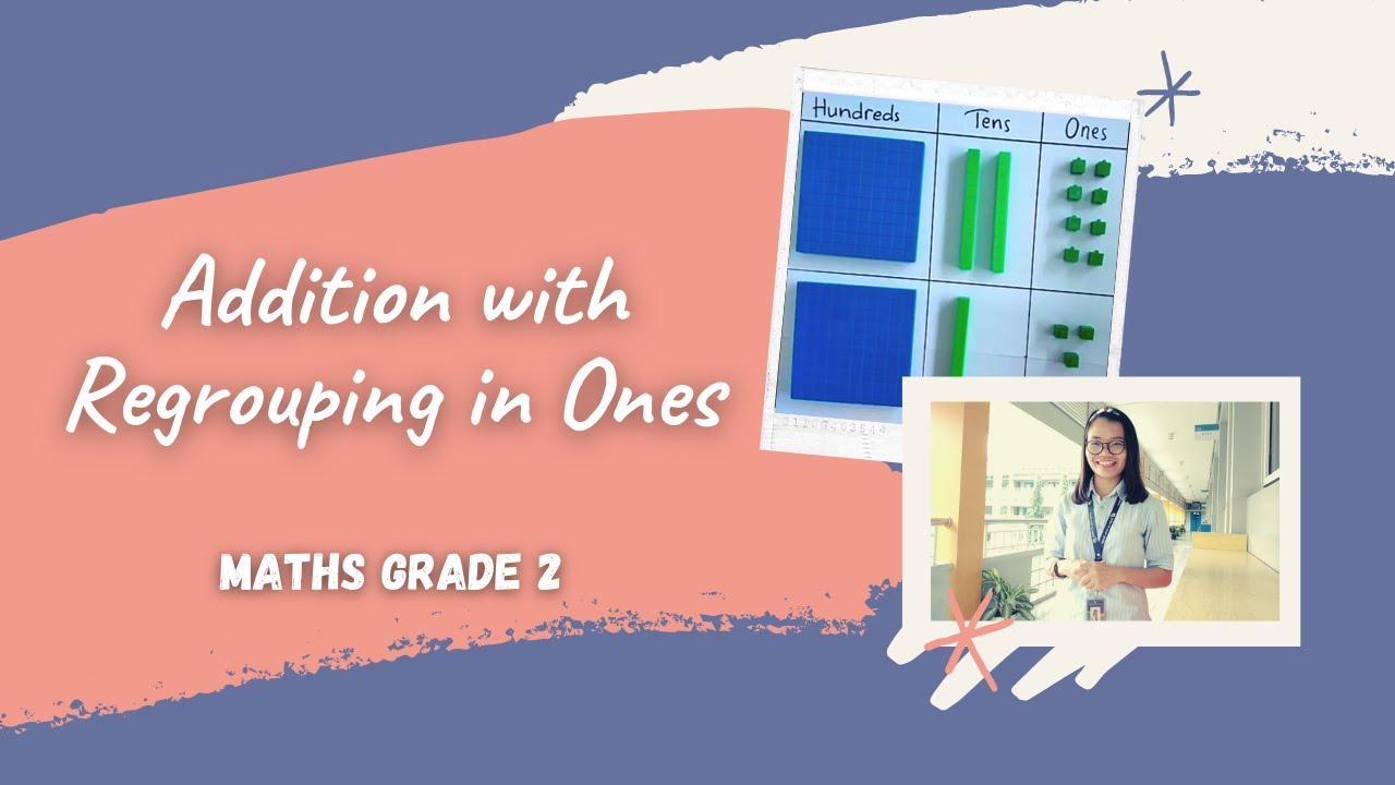 Addition with regrouping in ones | Math Grade 2 - YouTube