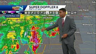 Severe thunderstorm warning for parts of southern Iowa Severe thunderstorm warning for parts of southern Iowa