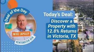 Find High-Yield Rental Deals in Minutes | Victoria, TX Real Estate Deal Breakdown (12.8% Return)
