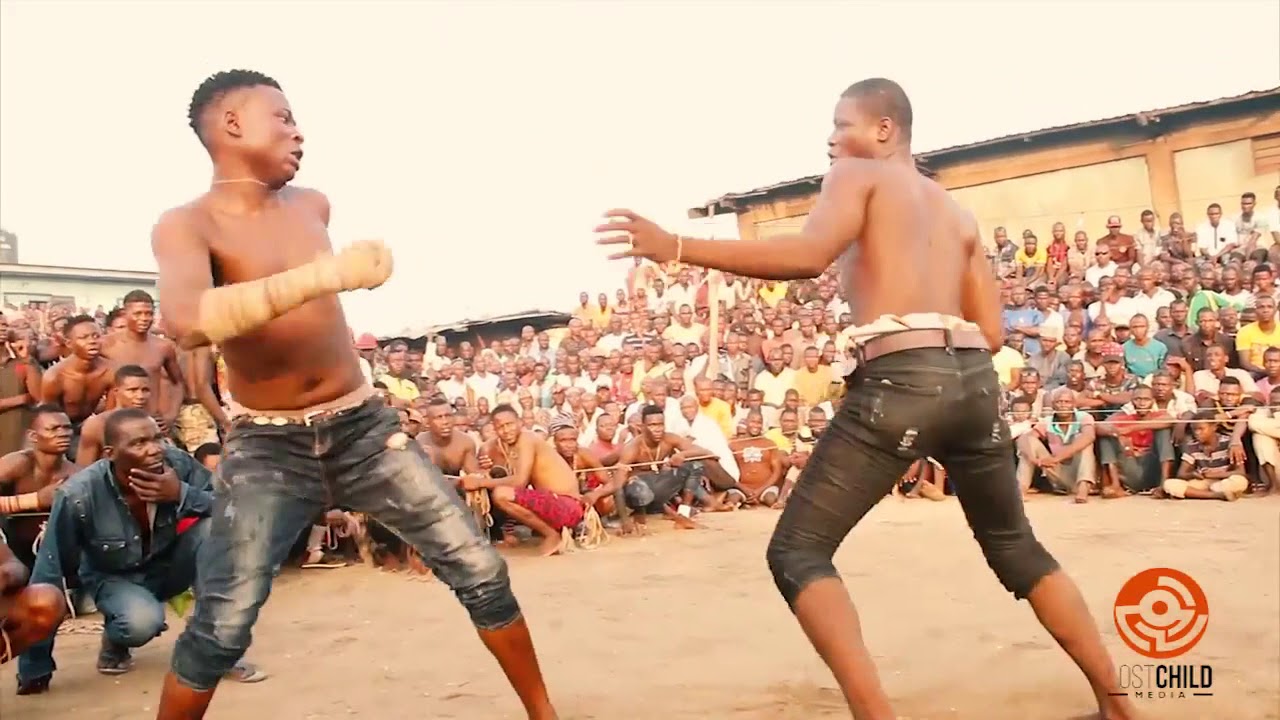 世界の珍しい格闘技 ナイジェリア ダンべ Silver Wolf Gym