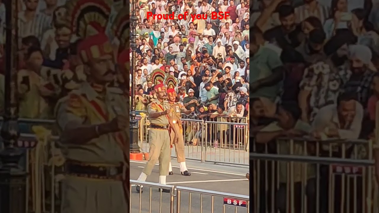 wagah border ceremony         