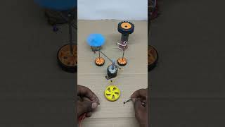 🔧 Creative DC Motor Switching System DIY 💡
