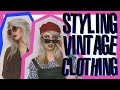 Talking About My Love of Vintage Clothing + Styling My Favourite Pieces