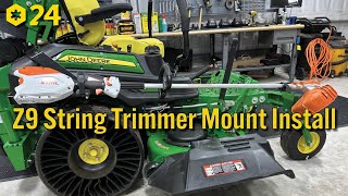 How to Install String Trimmer Kit onto Z9 Zero Turn Mower by 247Parts 1,706 views 9 months ago 7 minutes, 40 seconds