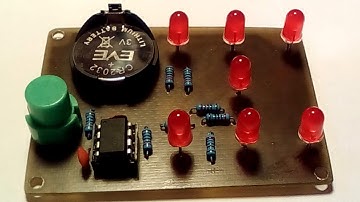 Electronic Dice (based on ATtiny13)
