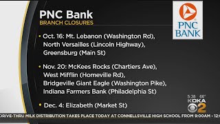 PNC Bank Closing Dozens Of Branches