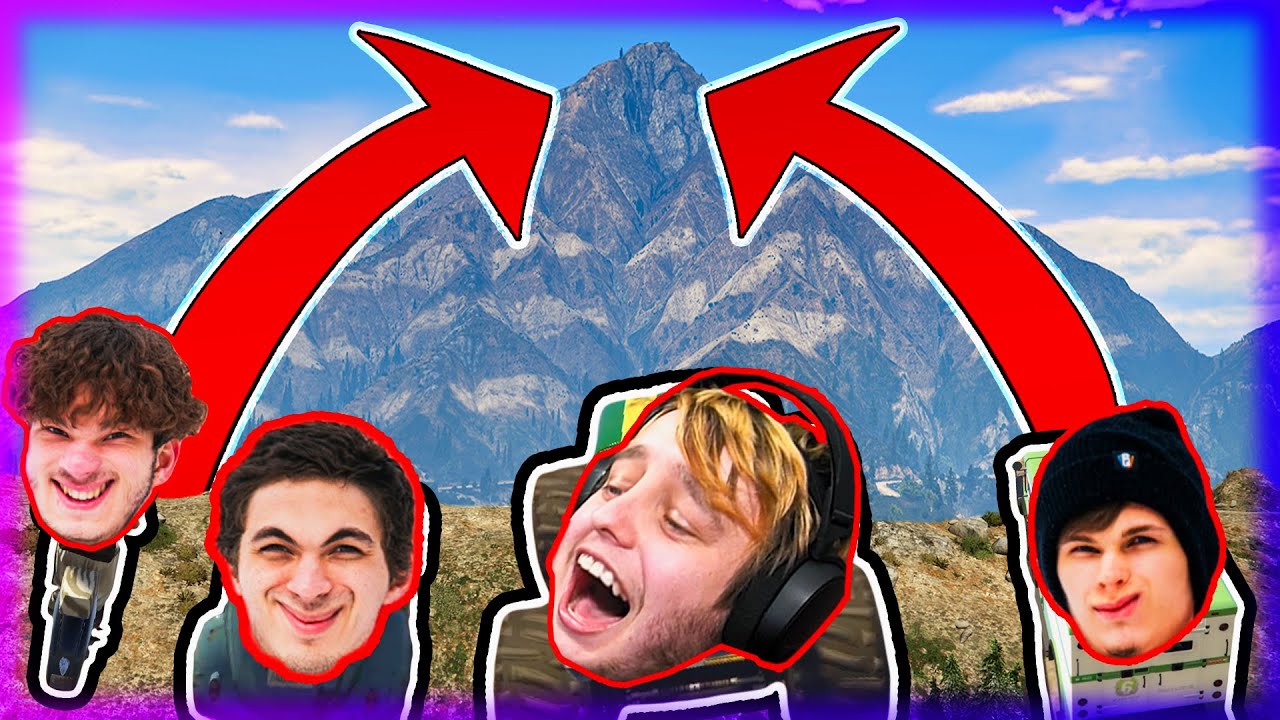 KDO DOJEDE PRVNÍ NA MT. CHILIAD?! 🤔😱 | GTA ONLINE | Morry&@Cuky2222&@BowTeaG&@Davel23