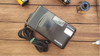 Olympus af-10 super camera Loading Film/Unloading Film insert battery