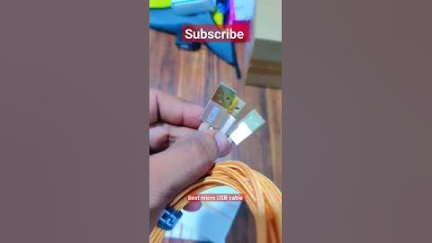 best deta charging micro USB cable copper metal super first #youtubeshorts #shots #ytshorts