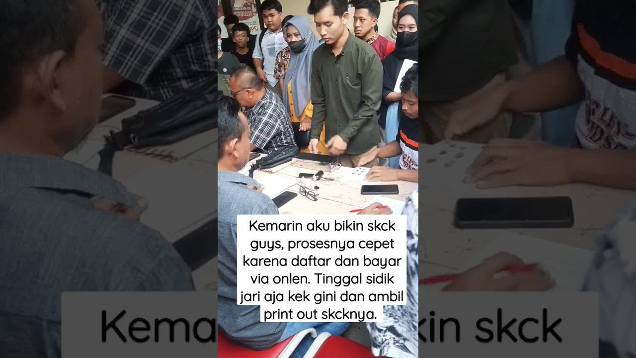 untung bikin skck onlen, peserta segini banyaknya bikin offline semua. jadi gak ada saingan deh ✨️