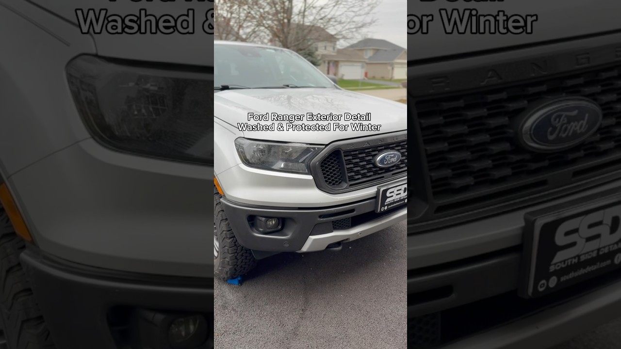 Premium Wash & Wax for this Ford Ranger. Winter Prep Detail, Plainfield ...