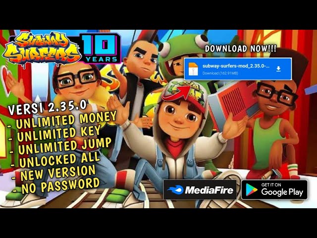 SUBWAY SURFERS mod apk download latest version android hack 2.35.2 