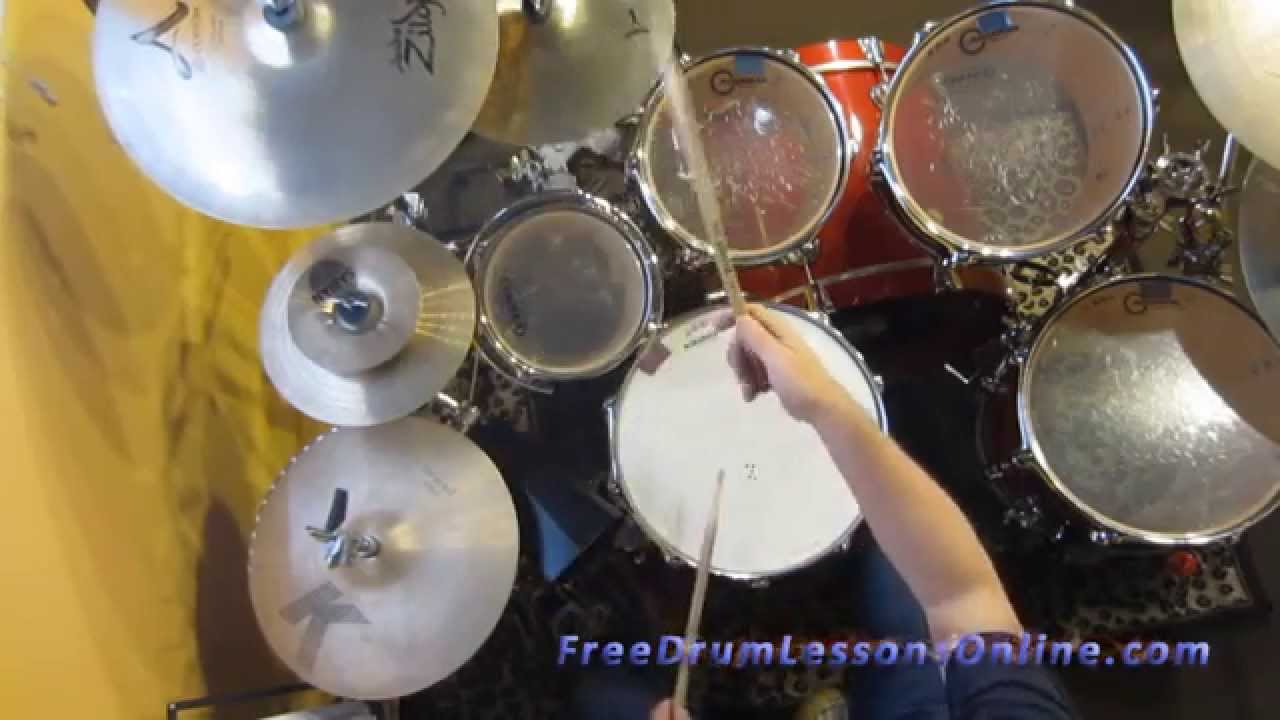 "Lights" by Journey Free Drum Lessons Online YouTube