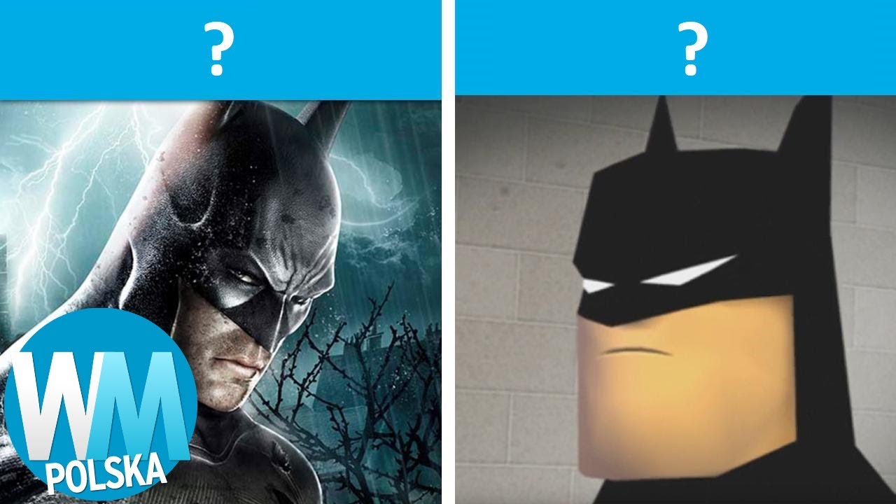 Top 10 najlepszych i najgorszych gier Batmana
