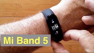 XIAOMI MI SMART BAND 5 AMOLED Screen IP68/5ATM Waterproof Newest Fitness Band: Unboxing and 1st Look