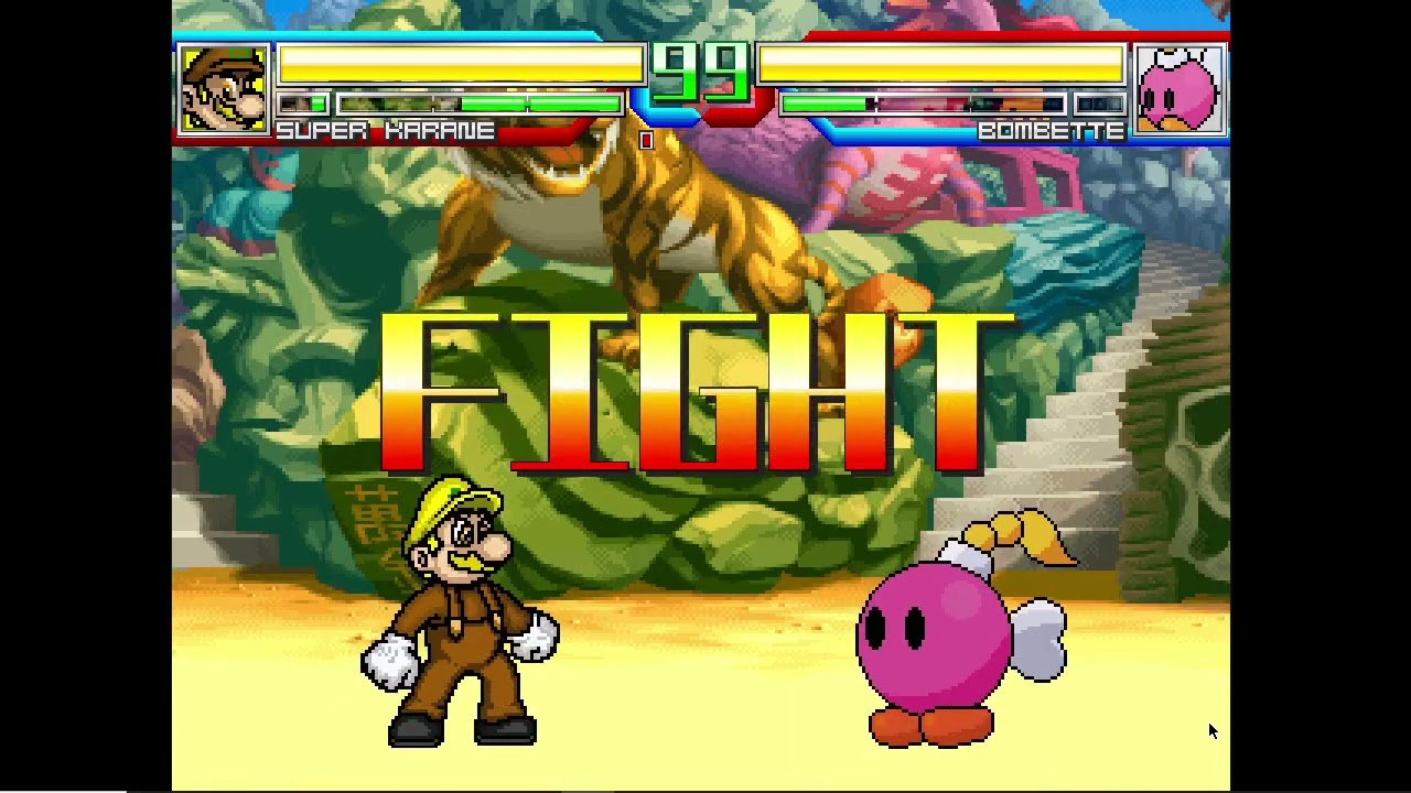 Mugen Battle #3176: Super Karane vs Bombette