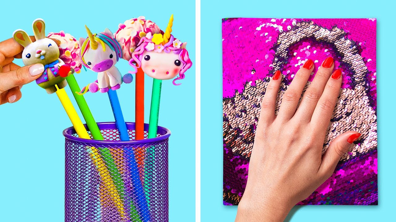 36 CUTE DIY HIGH SCHOOL SUPPLY IDEAS