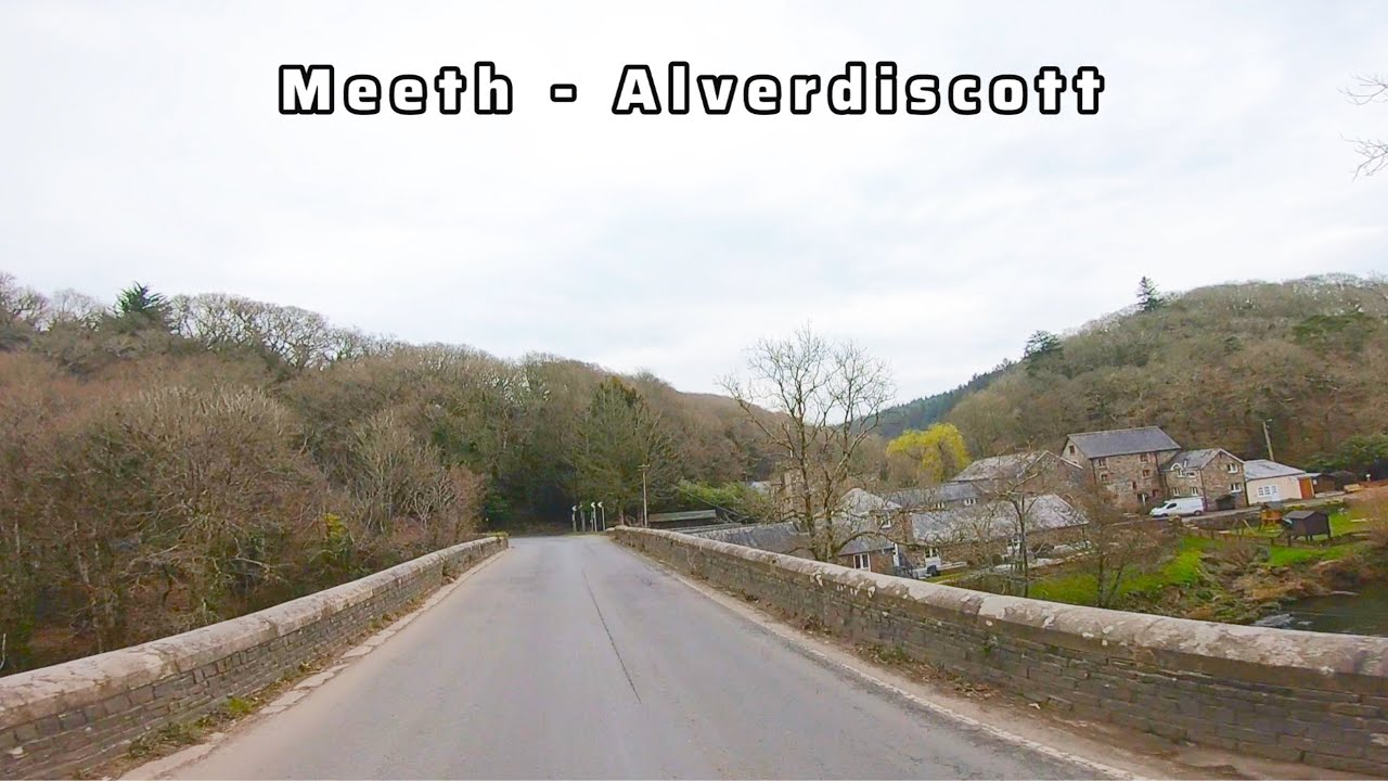 Drive with us 19/3/25 Meeth - Merton - Great Torrington - Alverdiscott rural Devon England UK GoPro
