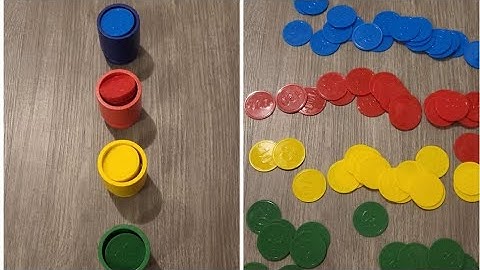 Soothing sound reverse color sorting ASMR #marblesrfun