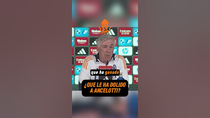 Que le molesta a Ancelotti? #ancelotti #futbol #realmadrid