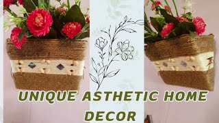 Unique Asthetic Home Decor DIY | Multipurpose Basket | Flower Basket 🏵️🌿