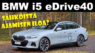 KOEAJO: BMW i5 eDrive40 - 5-sarja nyt myös täyssähköisenä!