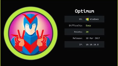 Remote Code Execution Metasploit Rooted Optimum Hack The Box Series