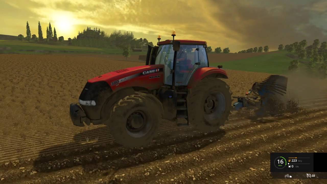 Farming Simulator 2015 - plowing fields #1