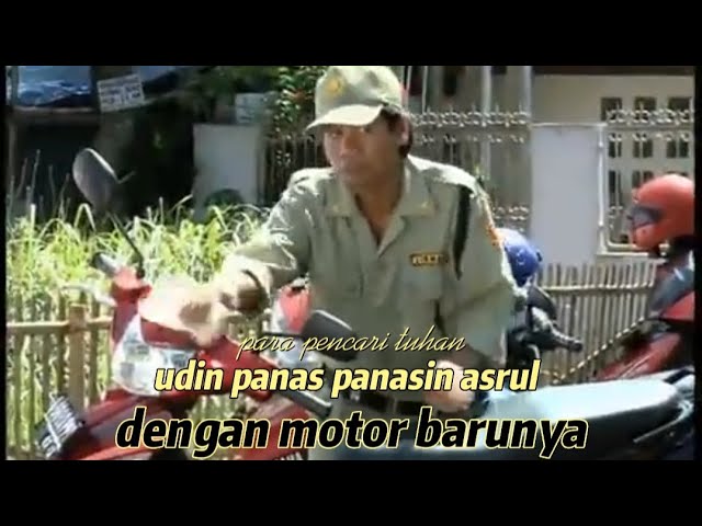 Udin Panas panasin asrul dengan motor barunya || para pencari tuhan class=