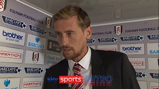 Peter Crouch is too tall for Craven Cottage