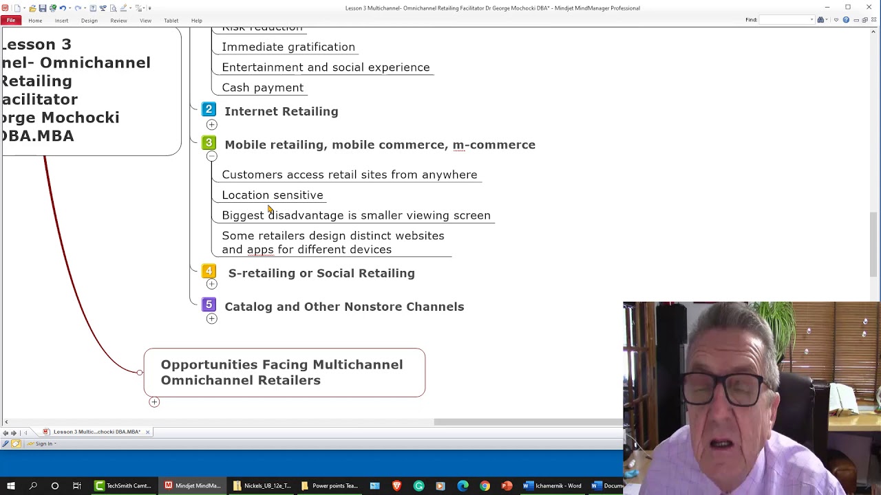 Lesson 3 Multichannel Omnichannel Retailing Facilitator Dr George Mochocki DBA.MBA