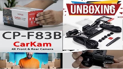 carkam cp plus Unboxing CPPLUS CP-F83B Dashcam #dashcam #cpplus #70maidashcampro #4k #herocam