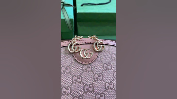 Gucci rania original gg canvas top handle bag ม อสอง