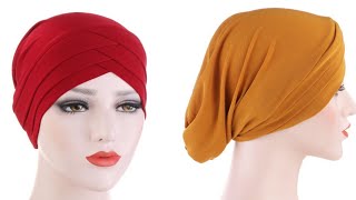 خياطة بوني روعة💥بالطبقات للمحجبات مطلوبين بكثرة//sewing inner cap for hijab