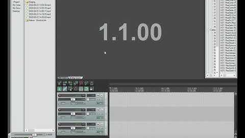 Video Editor Layout in Reaper