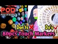 Don'ts & Do's - How to color Anime Drawing with Touch Markers (Tips on How to Shade)