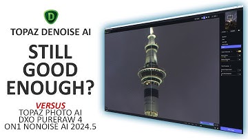 Topaz Denoise AI vs Topaz Photo AI, DxO PureRaw 4, and ON1 NoNoise AI