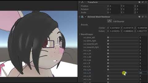 [Development] Unity/VRChat fixing weird shading when sliding blendshapes  (read description)