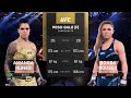Amanda Nunes vs Ronda Rousey - Title Fight | UFC 5