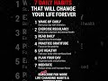 7 Daily Habits That Will Change Your Life Forever | Transform Your Mindset & Success
