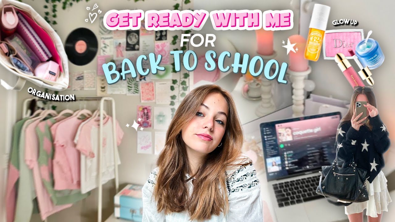 Get ready with me for BACK TO SCHOOL *préparation, glow up ...