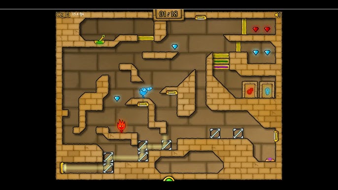 Aventura fireboy Jogo Abdelhadi Achoub, água de fogo, jogo