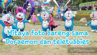 DORAEMON dan TELETUBBIES patung ada disini!! -Mitaya seru seruan foto lho!!