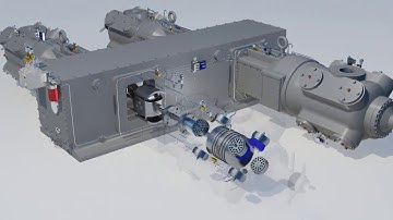 Animation GE #Reciprocating #Compressor #Principle #Parts #working #Operation #GasTurbine